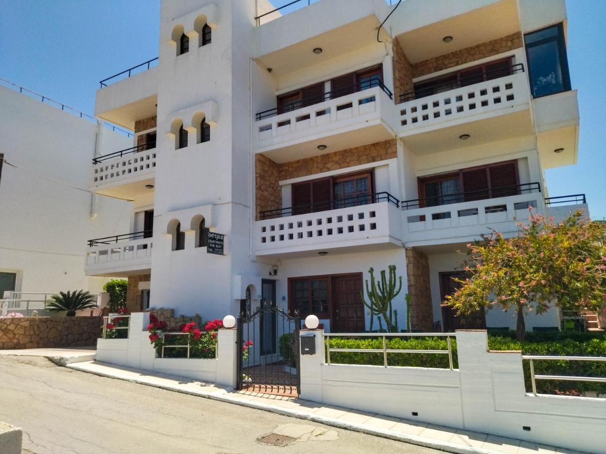 Ostria Apartments Kalives Kalyves Luaran gambar
